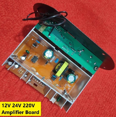 Picture of UTC2009 Amplifier Circuit Vehicle Car 12V 24V 220V 35W Digital Amplifier Board Hi Fi Base Amplifiers UTC2009 TDA2009 Subwoofer Amplifier Home Speaker With Remote Control Car Audio Amplifiers