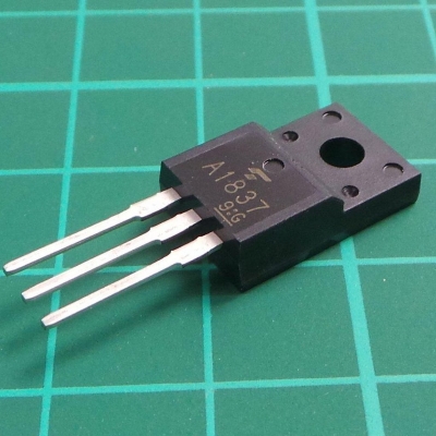 Picture of A1837 PNP Transistor 2SA1837 Transistor IC A1837 Transistor 230V 1A 20W Audio Power Amplifier TO-220 Package A1837 IC 3 Pin Leads Transistors