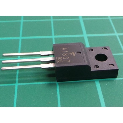 Picture of A1837 PNP Transistor 2SA1837 Transistor IC A1837 Transistor 230V 1A 20W Audio Power Amplifier TO-220 Package A1837 IC 3 Pin Leads Transistors