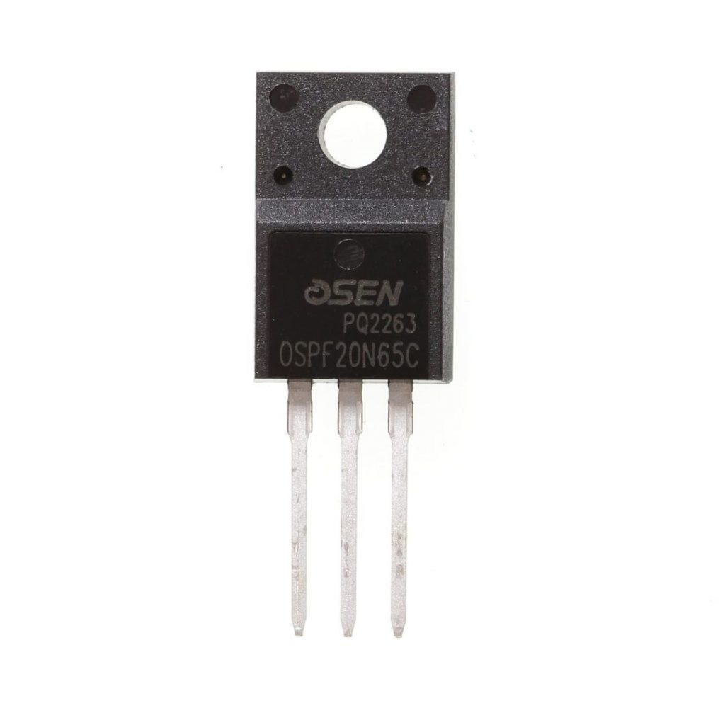 Picture of 20N65 Transistor FCPF20N65 Transistor IC FQPF20N65C IC 20A 650V 20N65 Transistor Silicon N-Channel 3 Pin Leads TO-220F 20N65 MOSFET