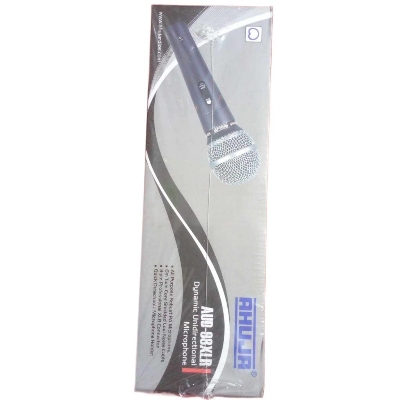 Picture of A GRADE AHUJA AUD-98XLR Professional Dynamic Unidirectional Microphone 3 Pin Wired Unidirectional Dynamic Corded Microphone Neodymium Cartridge Excellent Intelligibility