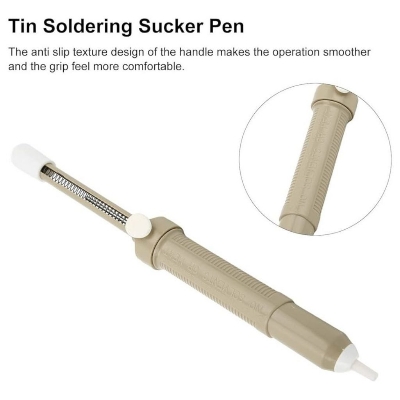 Picture of BE-ST BST-108 Self Cleaning Plunger Lock Function 275mm Soldering Suction Pump BEST Desoldering Sucker Pump For Soldering Remove Vacuum Pump Tools Set Manual Solder Sucker