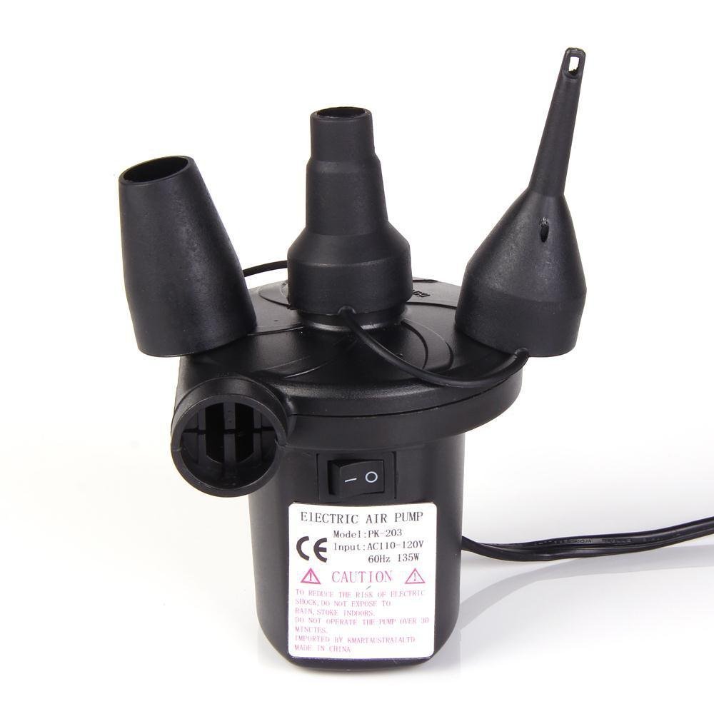 Picture of Stermay HT-196 Electric Air Pump AC 240V Air Pump For Inflatable Deflate Air Bed Boats Bag Mattress Sofa 150W With 3 Nozzles Air Pumps