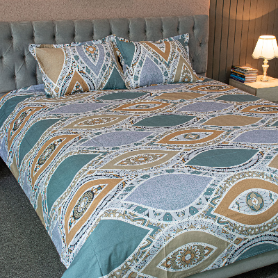 Printed Bedsheet – Golden ALLORA BDonline shop bangladeshothoba.com