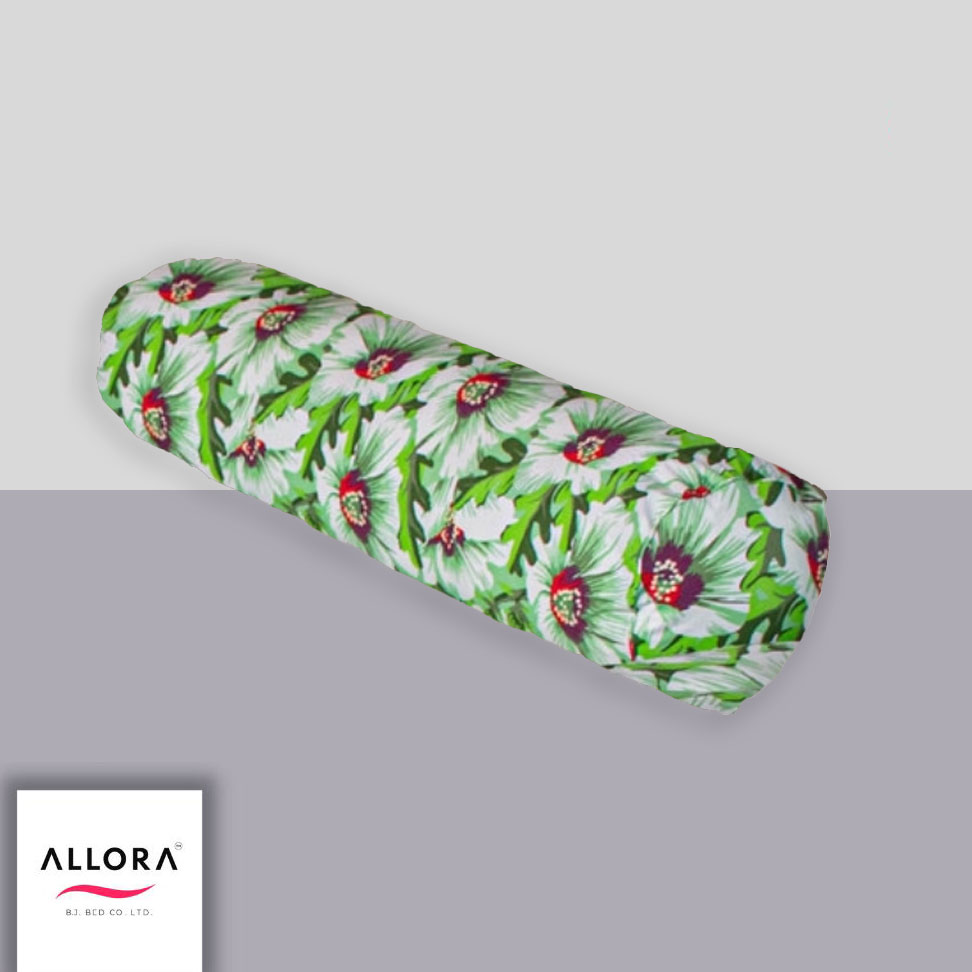 China Rose Print Bed Sheet – Green ALLORA BDonline shop bangladeshothoba.com