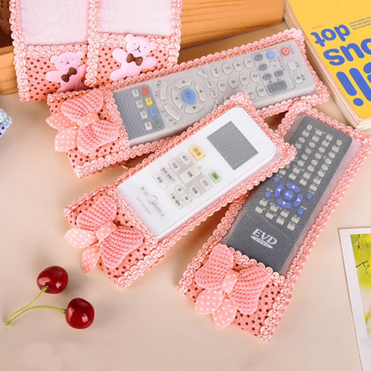 Picture of TV Remote Control Cover Air condition Remote Control Cover Textile Protective Bag