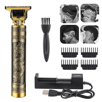 Picture of Vintage T9 trimmer Hair Cutting Machine Hair Trimmer for men Recharge Professional Cordless Hair Trimmer