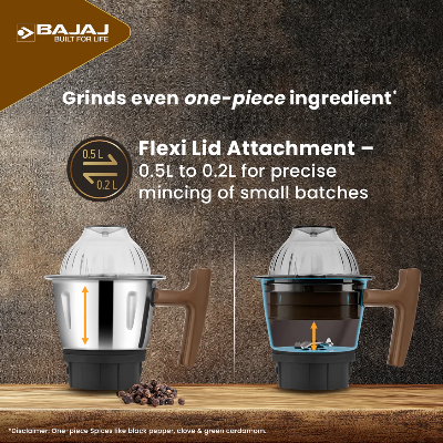 Picture of Bajaj Armor Series QuadraMax 4 Jar 1000W Mixer Grinder
