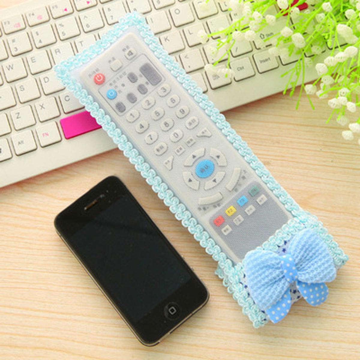 Picture of TV Remote Control Cover Air condition Remote Control Cover Textile Protective Bag
