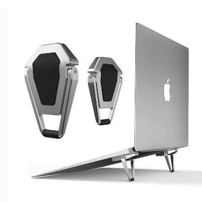 Picture of Universal Foldable Laptop Stand Metal Non-slip Mini Portable Notebook Heat Reduction Holder Laptop Accessories