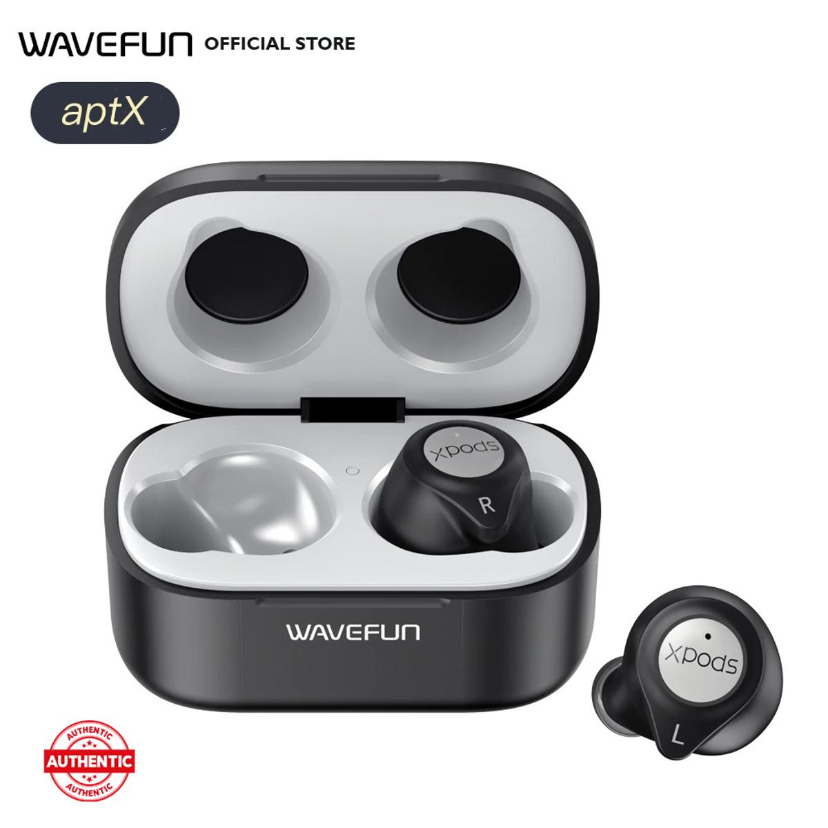 Picture of Wavefun XPods 3TS CVC8.0 Noise Cancellation Earbuds - Black Picture of Wavefun XPods 3TS CVC8.0 Noise Cancellation Earbuds - Black