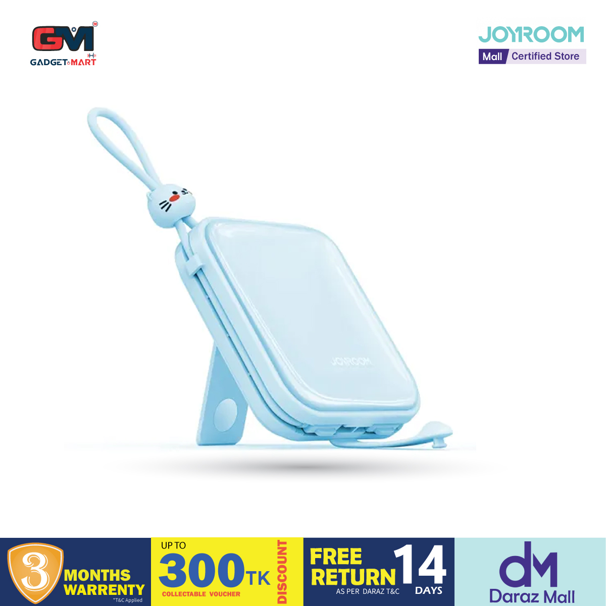 Picture of Joyroom JR-L008  22.5W High Speed Charging supported 10000mAh Power Bank with Kickstand Picture of Joyroom JR-L008  22.5W High Speed Charging supported 10000mAh Power Bank with Kickstand