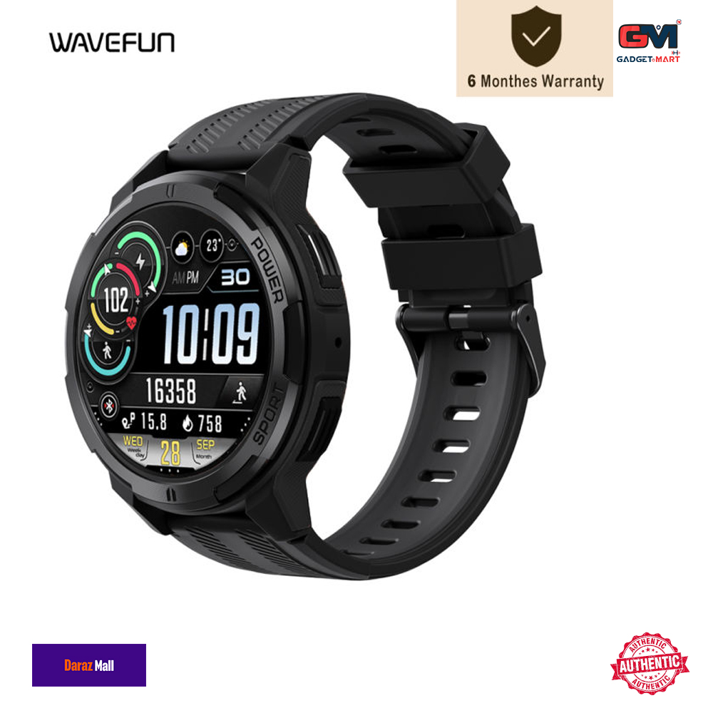 Picture of Wavefun Wave 70 Rugged Smartwatch AMOLED Smart Watch 1.43'' 466*466 Fitness Sports 10M Ultra Waterproof Outdoor Bluetooth Call Picture of Wavefun Wave 70 Rugged Smartwatch AMOLED Smart Watch 1.43'' 466*466 Fitness Sports 10M Ultra Waterproof Outdoor Bluetooth Call
