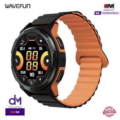Picture of Wavefun Wave 70 Rugged Smartwatch AMOLED Smart Watch 1.43'' 466*466 Fitness Sports 10M Ultra Waterproof Outdoor Bluetooth Call Picture of Wavefun Wave 70 Rugged Smartwatch AMOLED Smart Watch 1.43'' 466*466 Fitness Sports 10M Ultra Waterproof Outdoor Bluetooth Call
