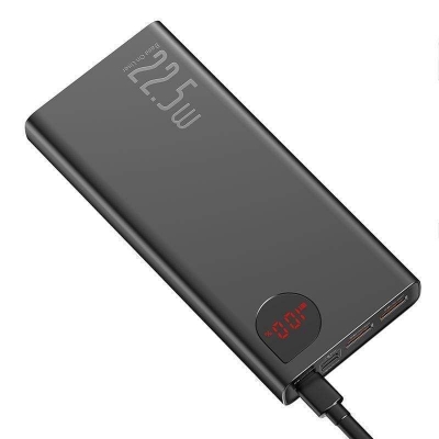 Picture of Baseus 22.5W Adaman 20000mAh Power Bank Quick Charge 4.0 + Supercharge – Black