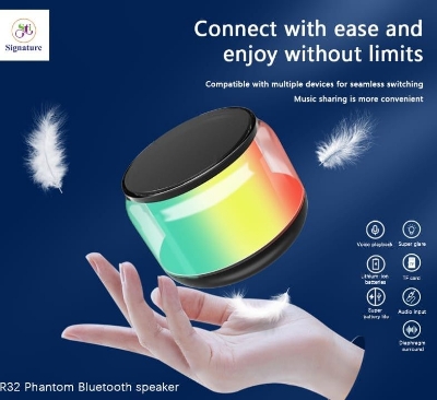 Picture of Signature STI-DR32 Transparent RGB Wireless Speaker