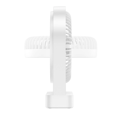 Picture of Hoco HX65 Ultra Thin 2000mAh Rechargable Table Fan - White