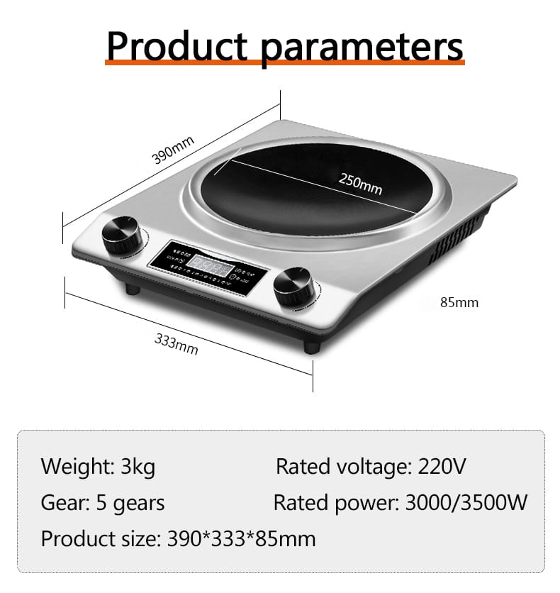 Picture of Ajnur Infrared Cooker XR-C1F 2200 WATT ANY POT