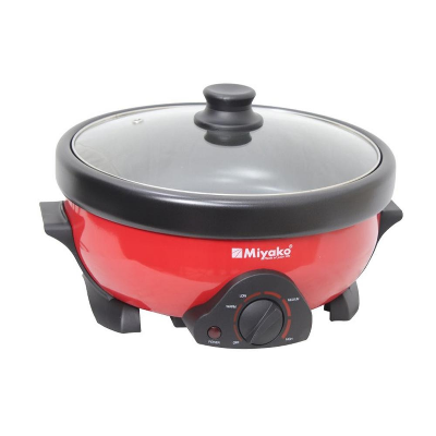 Picture of Miyako Double Pot Multi cooker, Electric Curry Cooker With Double Pot, Removable non-stick pan, Automatic cooking and warming system MC-500D (5.5 LTR)