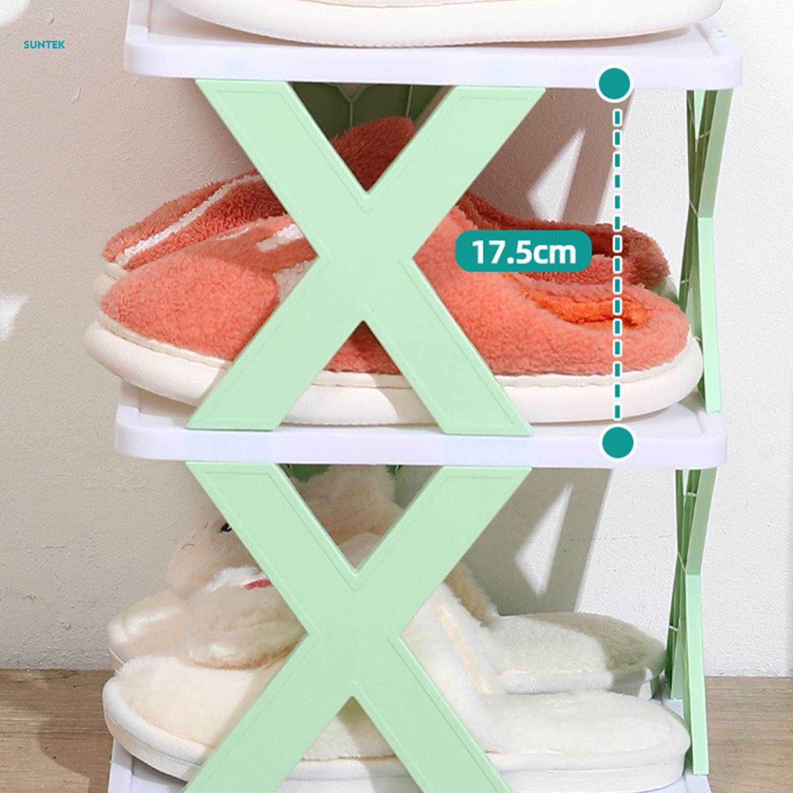 Picture of Portable 5 Layer Shoe Rack/ Portable Flexible Multifunctional Shoe Organiser