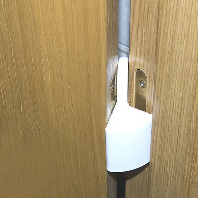 Picture of Safety Door Hinge Stopper || Baby Anti-Pinch Hand Door top Finger Pinch Guard Child Safety Door Stopper || Baby Finger Hands Anti-Pinch Protector Guard Security Door Lock