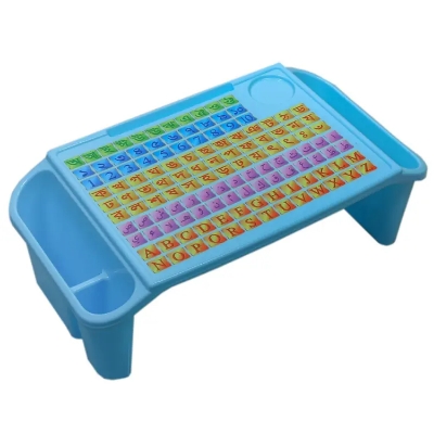 Picture of Baby Reading Table || Children's Study Table Baby Snack Table Storage Box, Writing Plastic baby Table Arabic with Alphabet