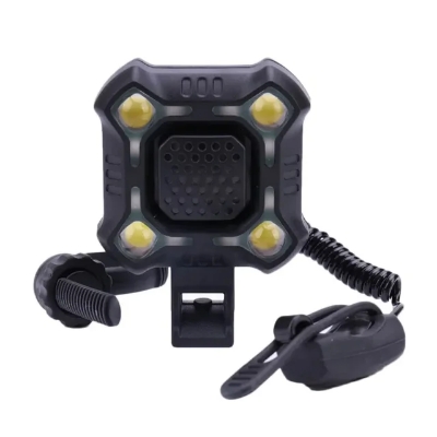 Picture of 2 In 1 Bicycle Light 140dB Horn Headlight Electric Bell USB Rechargeable Front Light Waterproof Loud Alarm Night Riding Lamp || bicycle headlight t6 l2, signalling light bicycle
bike tail light usb waterproof, bicy light, charger in bicycle light