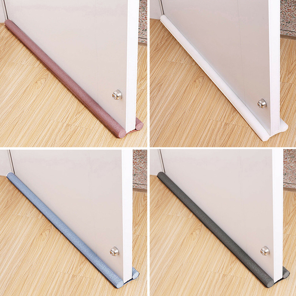 Picture of 93cm Waterproof Seal Strip Draught Excluder Stopper Door Bottom Guard Double Silicone Rubber Seal Dustproof Soundproof || versiegelung, draft excluder, weather stripping, bottom door, door foam, silicon draft strip, bobs burgers