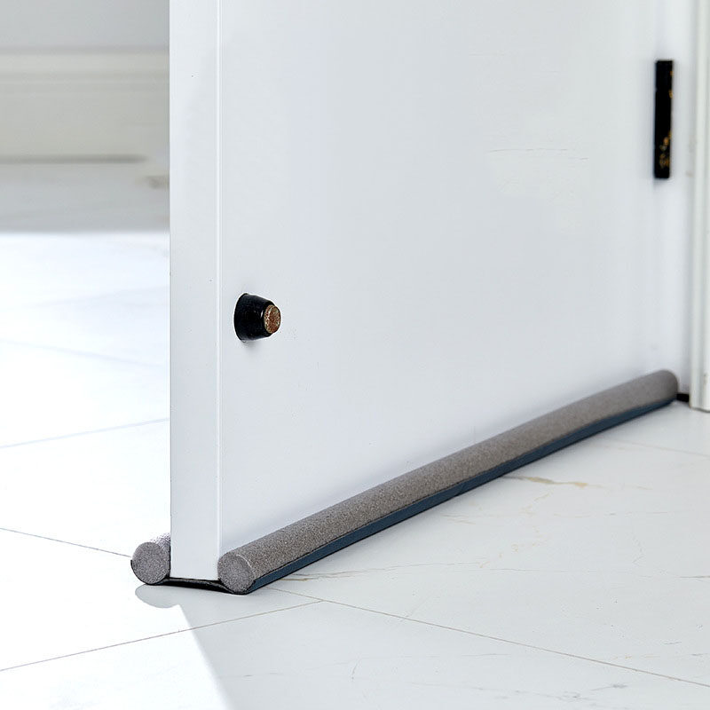 Picture of 93cm Waterproof Seal Strip Draught Excluder Stopper Door Bottom Guard Double Silicone Rubber Seal Dustproof Soundproof || versiegelung, draft excluder, weather stripping, bottom door, door foam, silicon draft strip, bobs burgers