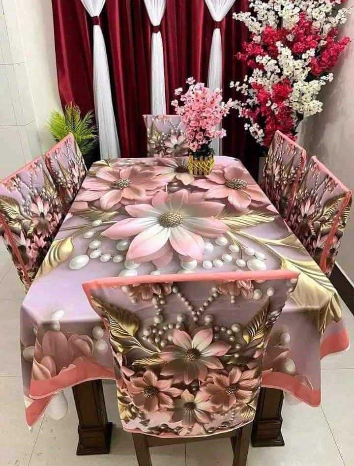 Picture of Original 3D Printed Dining Chair Table Cover