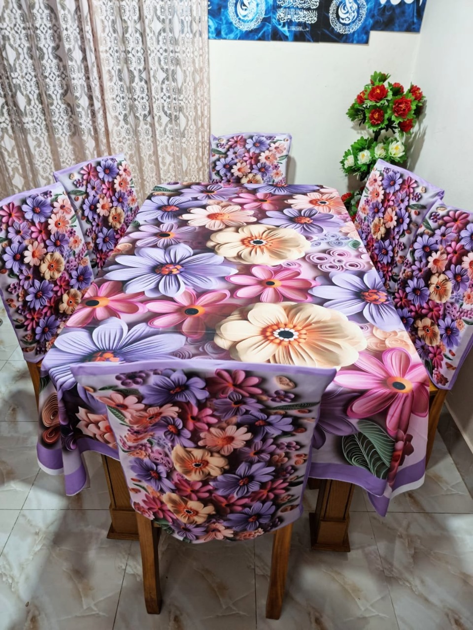 Picture of Original 3D Printed Dining Chair Table Cover