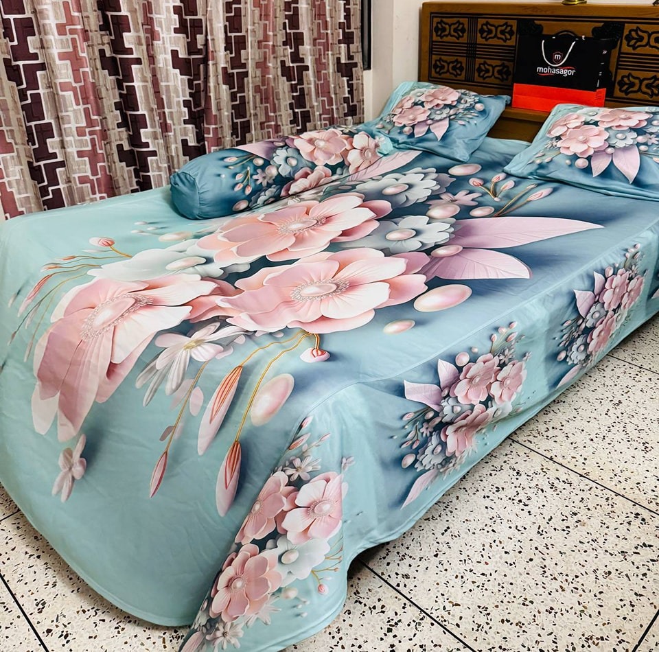 Picture of Primium 3D Bedsheet Four Piece Set