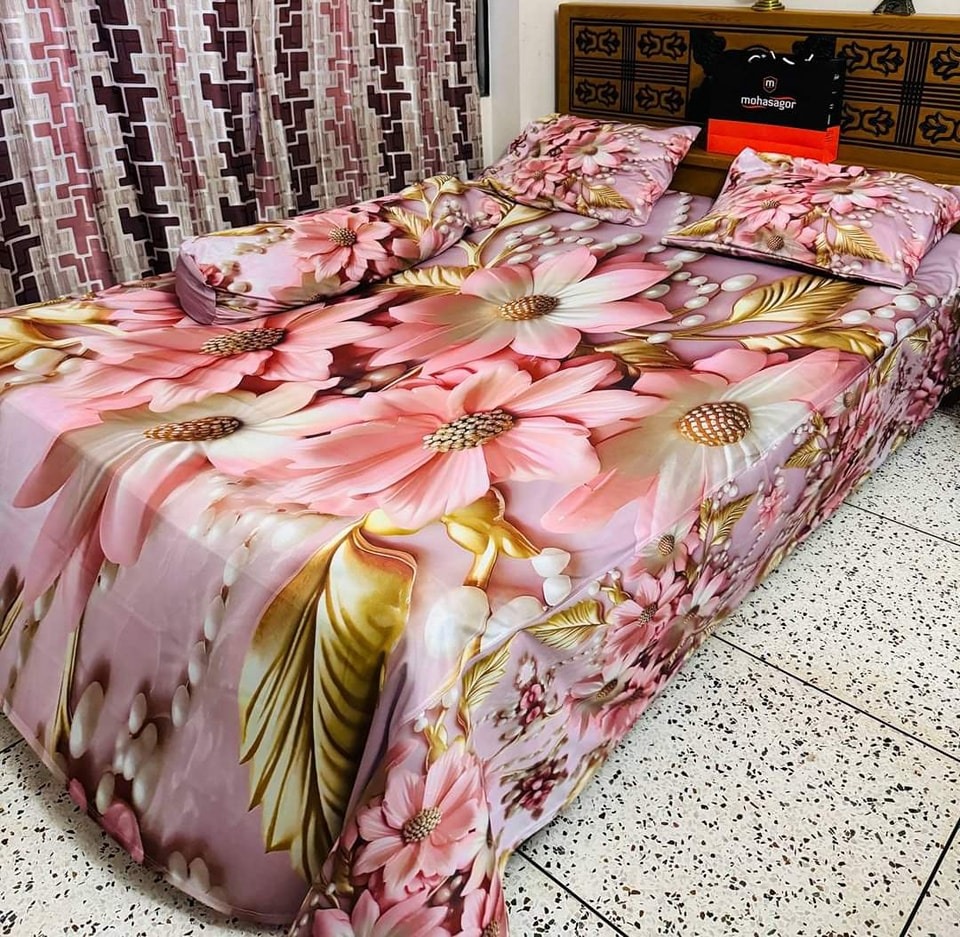 Picture of Primium 3D Bedsheet Four Piece Set