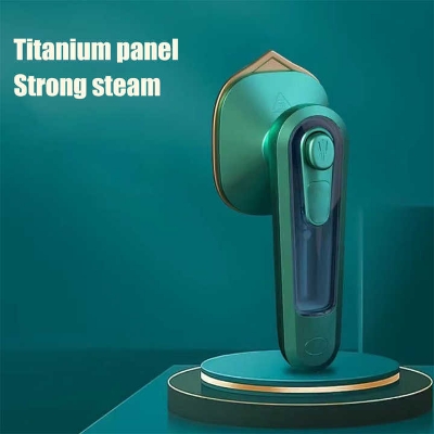 Picture of Portable Steamer Travel Iron, Micro Steamr Mini 30W Ironing Machine Handheld Steamer Iron Press Mini Steam Iron for Travel