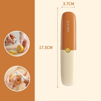 Picture of High Quality Fruit Peeling Knife Outdoor Camping Portable Peeler 2 In 1 Knife And Peeler