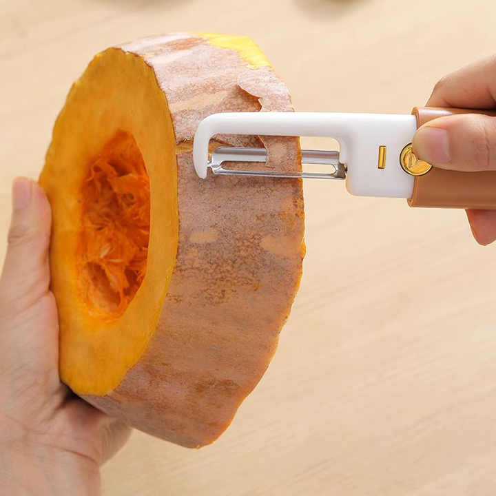 Picture of High Quality Fruit Peeling Knife Outdoor Camping Portable Peeler 2 In 1 Knife And Peeler