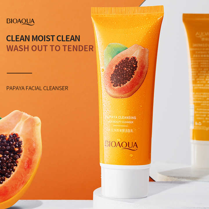 Picture of Bioaqua Papaya Purifying Cleanser Face Wash- 100g