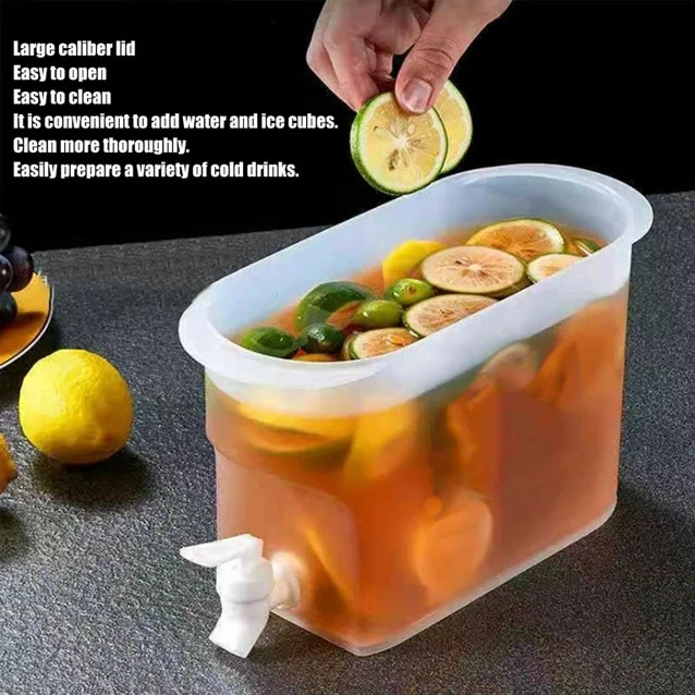 Picture of 3L Drinks Dispenser With Tap Refillable Ice Water Bucket