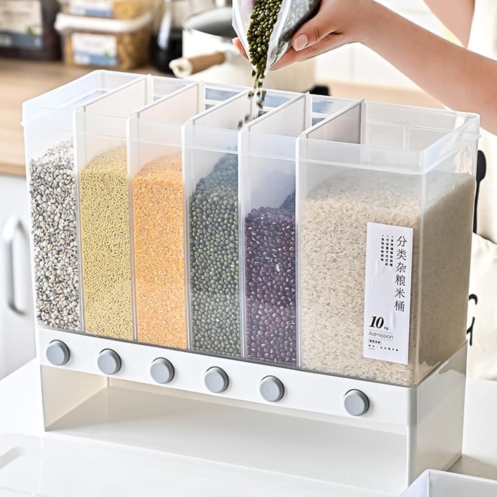 Picture of Wall Mounted Divided Food Dispenser-10KG