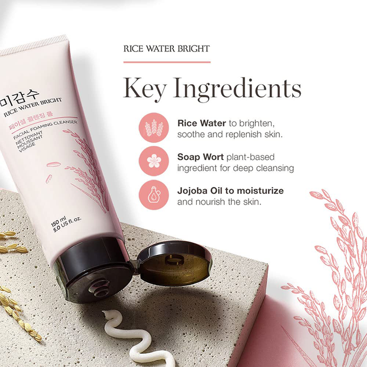 Picture of Korean Foaming cleanser nettoyant moussant Face wash