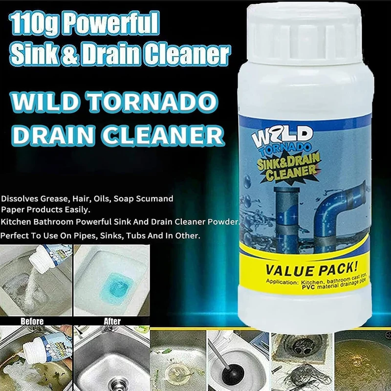 Picture of Wild Tornado Sink & Drain Cleaner – Value Pack