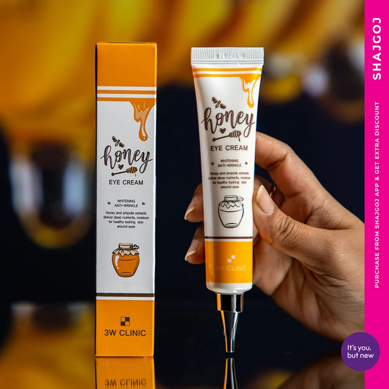 Picture of 3W Clinic Honey Eye Cream, Eye care , Reduces Wrinkles