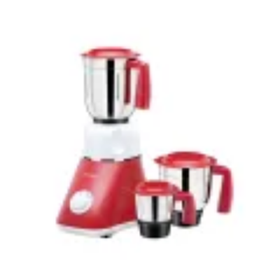 Picture of Bajaj Ruby 800-Watt Mixer Grinder with 3 Jars (White/Red)