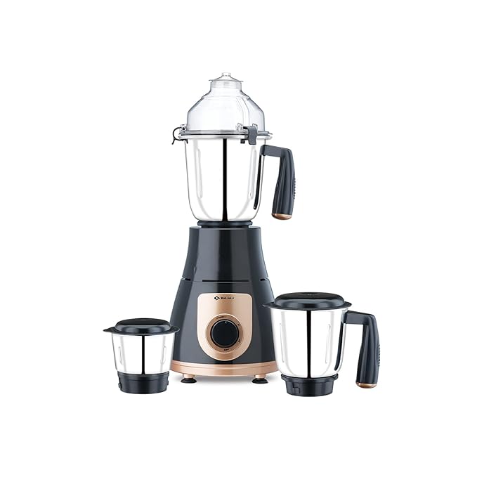 Picture of Bajaj GX-3701 750W Mixer Grinder | Nutri-Pro Feature | 3 Jars | Multi-Functional Blades