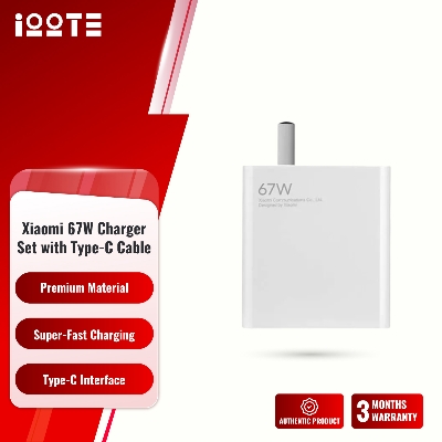 Xiaomi 67w Charger Kit Light Edition (MDY-12-EF)  iOOTEonline shop bangladeshothoba.com