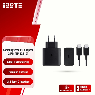 Picture of Samsung 25W PD Adapter with cable USB-C EP-T2510 (2 Pin)