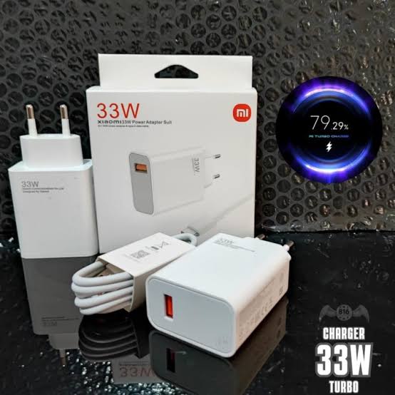 Picture of Orginal Xiaomi MI Charger 3A 33W Turbo Charging Adapter EU – White