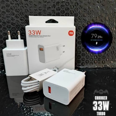 Picture of Orginal Xiaomi MI Charger 3A 33W Turbo Charging Adapter EU – White
