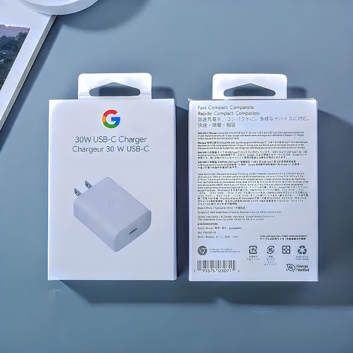 Picture of 30W USB-C Fast Charger for Google Pixel and USB-C Devices