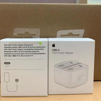 Picture of AppIe 20W USB C Power Adapter FOR iphone 13/12/11/X with Three pin
